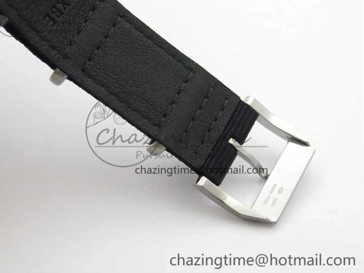 MIROTIME 1222 Pilot IW326901 Real Ceramic MK 1:1 Best Edition Black Dial On Nylon Strap MIYOTA FastDry 7126